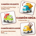 Dimoarch Juego de tren eléctrico para niños pequeños de 1, 2, 3, 4 años