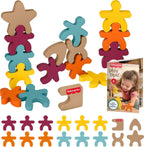 Fisher-Price Formas apilables de juguete Montessori de