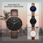 MVMT Legacy Slim Reloj para Hombre – Minimalista - Resistente al Agua - Regalo Elegante para Él