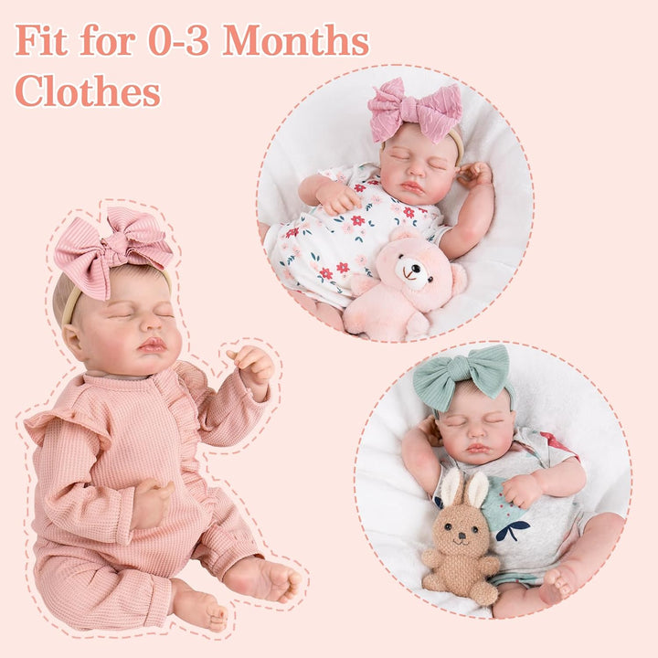 Aori Lifelike Reborn Baby Dolls - 20-Inch Realistic Newborn Real Li...