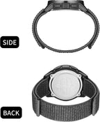 CakCity Relojes tácticos para hombres, relojes deportivos militares con caja de fibra de carbono, reloj ligero impermeable para mujeres/hombres, relojes digitales con brújula, contador de pasos