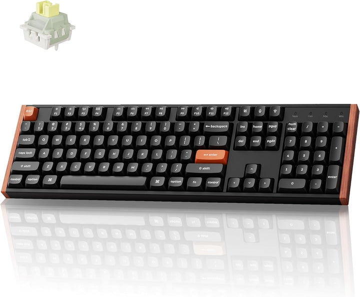 Keychron K10 HE Teclado de efecto Hall, interruptor magnético tipo...