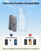 Cargador portátil de 12000 mAh, para Magsafe Bank Pack con carga rá...