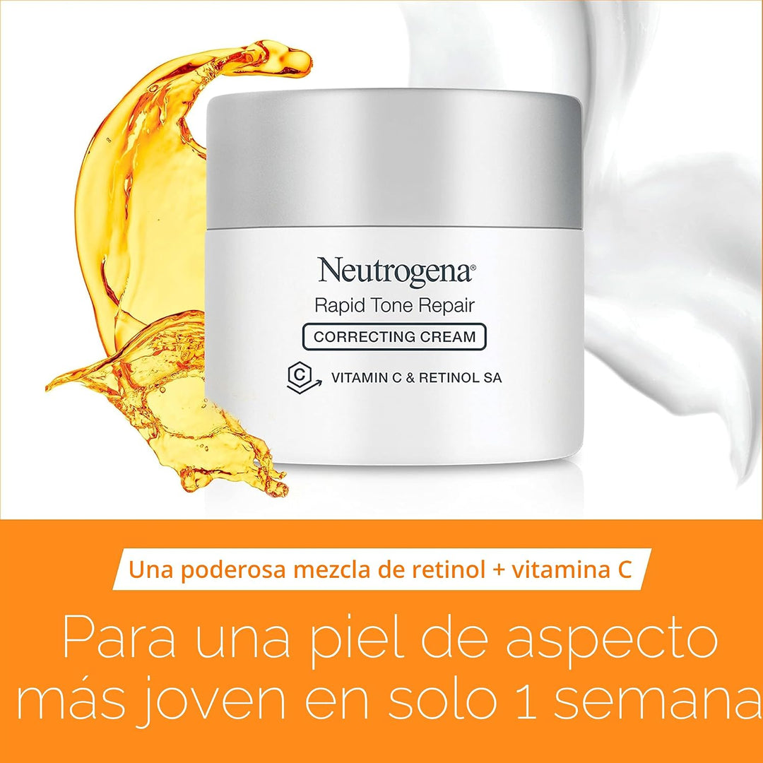 Neutrogena Crema hidratante facial Rapid Tone Repair Retinol + vita...