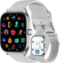 Smart Watch, GPS y Mapas Libres, Pantalla HD de 1.96", IA, Llamadas y Mensajes por Bluetooth