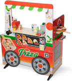 Melissa & Doug Wooden Pizza Food Truck Activity Center