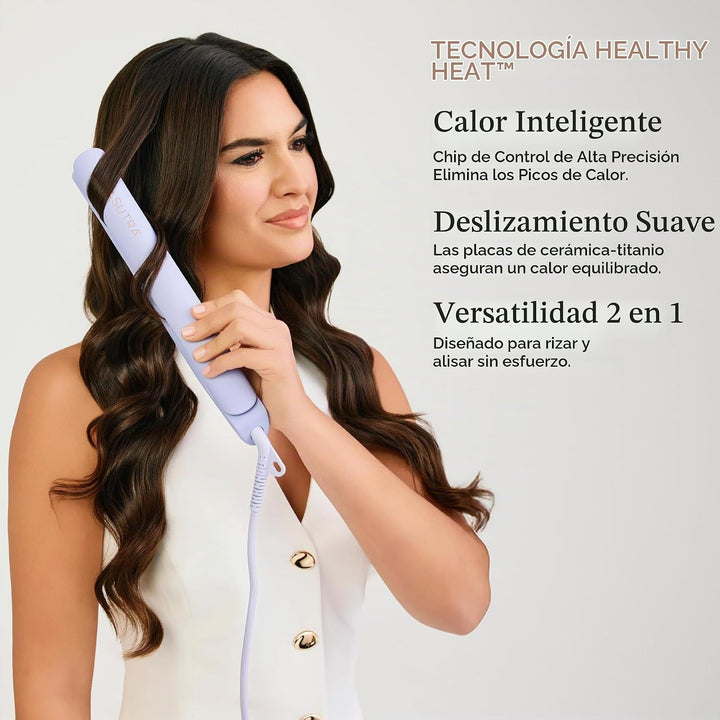 SUTRA Ultra Violet Styler, alisador y rizador de pelo de cerámica |...
