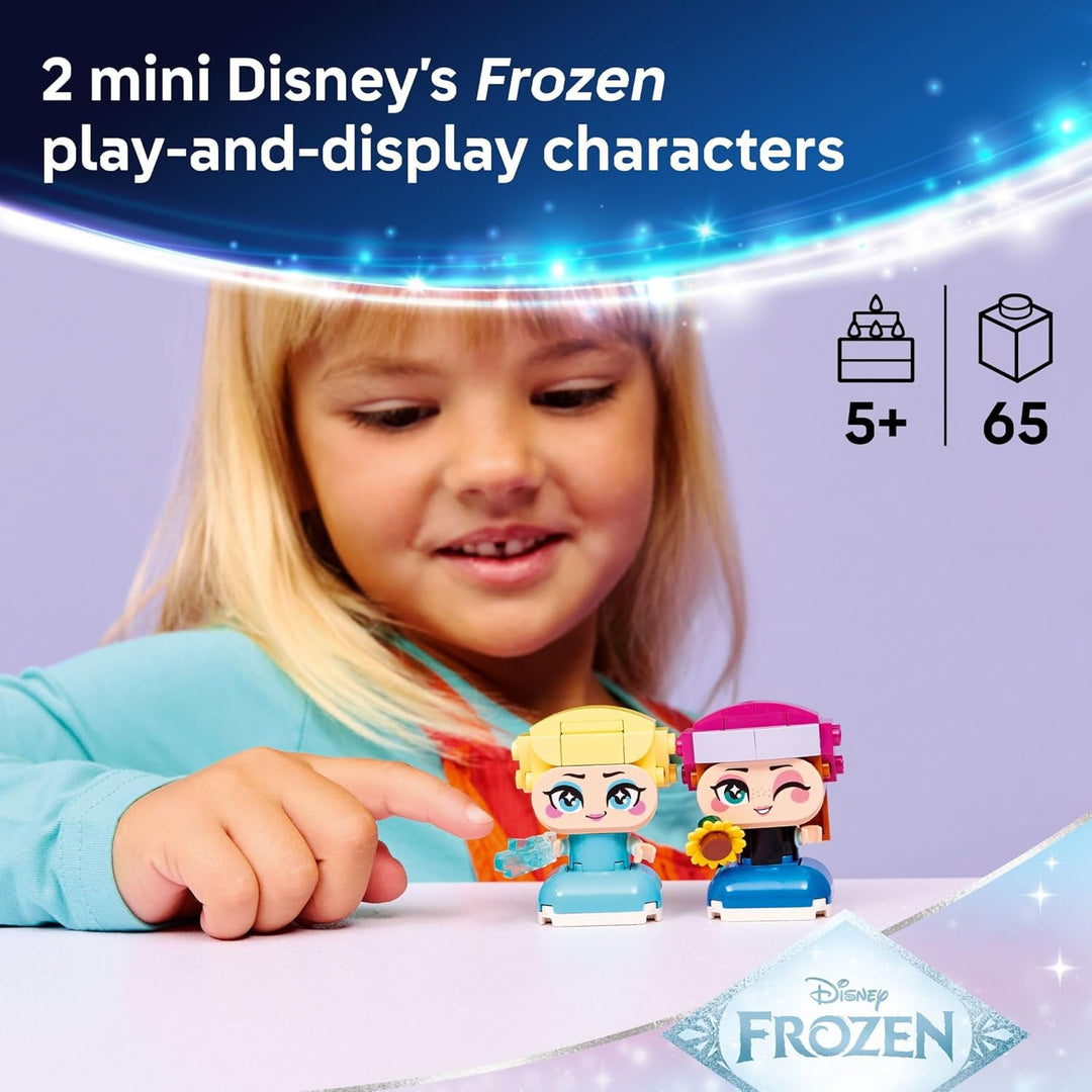 LEGO Disney Frozen Mini Anna Elsa Toys Juego de