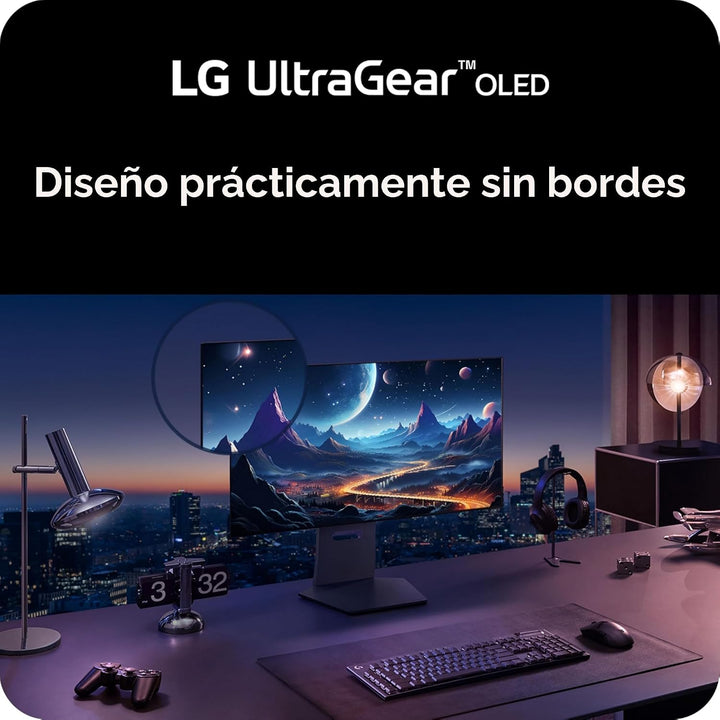 LG \u200E32GS95UE Monitor de juegos Ultragear OLED de 32 pulgadas U...