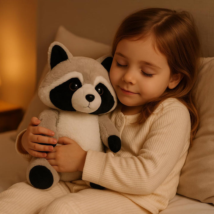 WEIGEDU Coon - Animales de peluche de mapache para cumpleaños de ni...