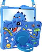 Boaretiu - Funda para tablet con diseño de dinosaurio, para iPad A16 de 11 pulgadas, 10.9 pulgadas, color azul