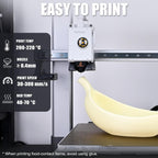 OVV3D Filamento PLA de grado alimenticio de 0.069 pulgadas, PLA + f...