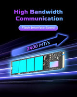 Acer Predator GM7 4TB SSD: M.2 2280 PCIe Gen 4 x4 NVMe 2.0, velocid...