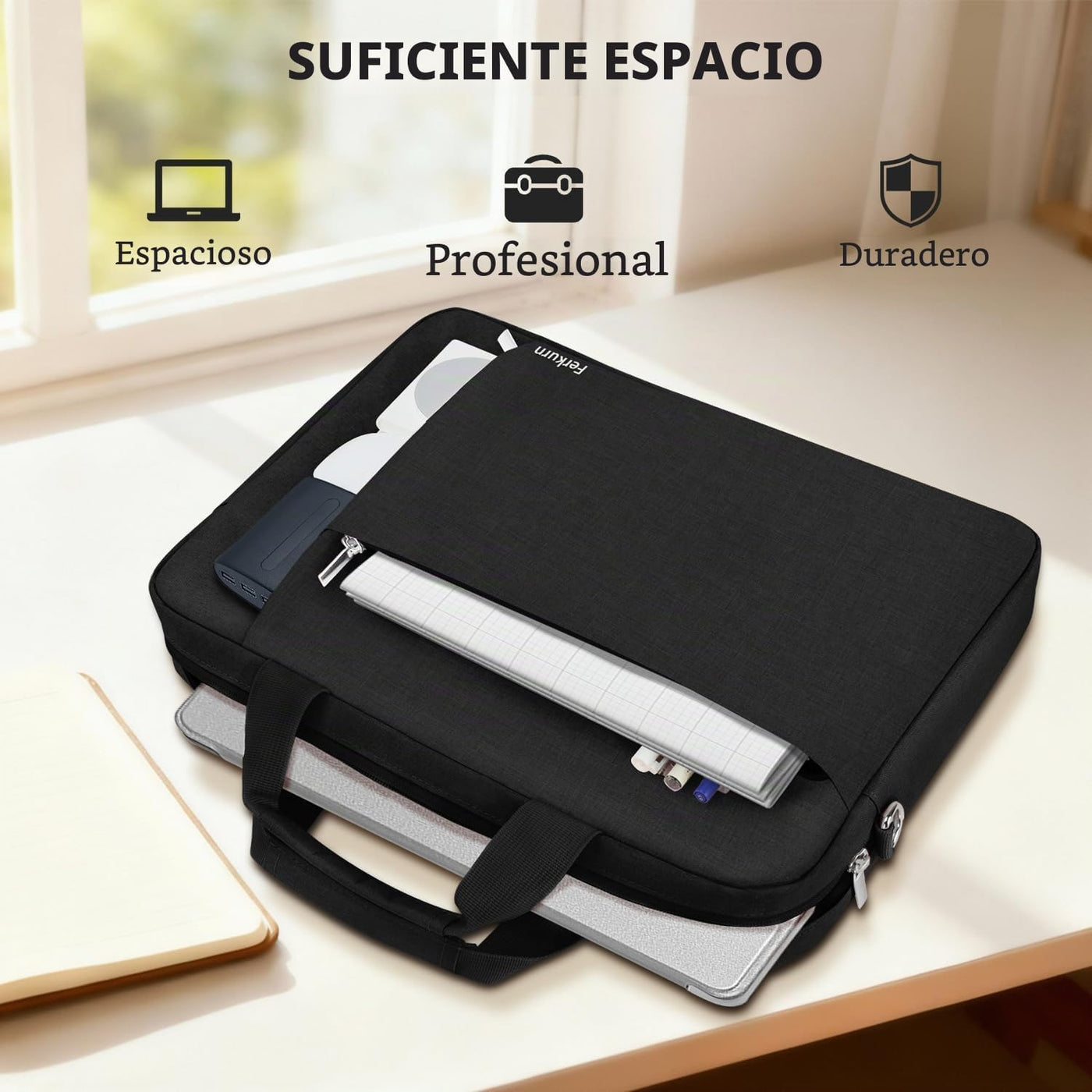 Ferkurn Funda Bolsa para Laptop para Mujeres y Hombres Bolsa para C...