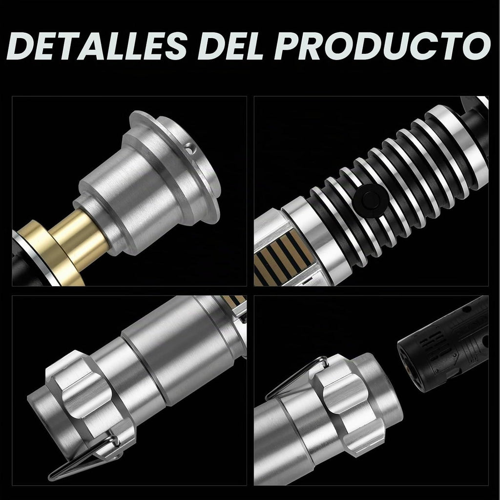 SaberLabs Lightsaber con Bluetooth App, Smooth Swing, Sound Fonts, Motion Control Light Saber para Adults, Cosplay