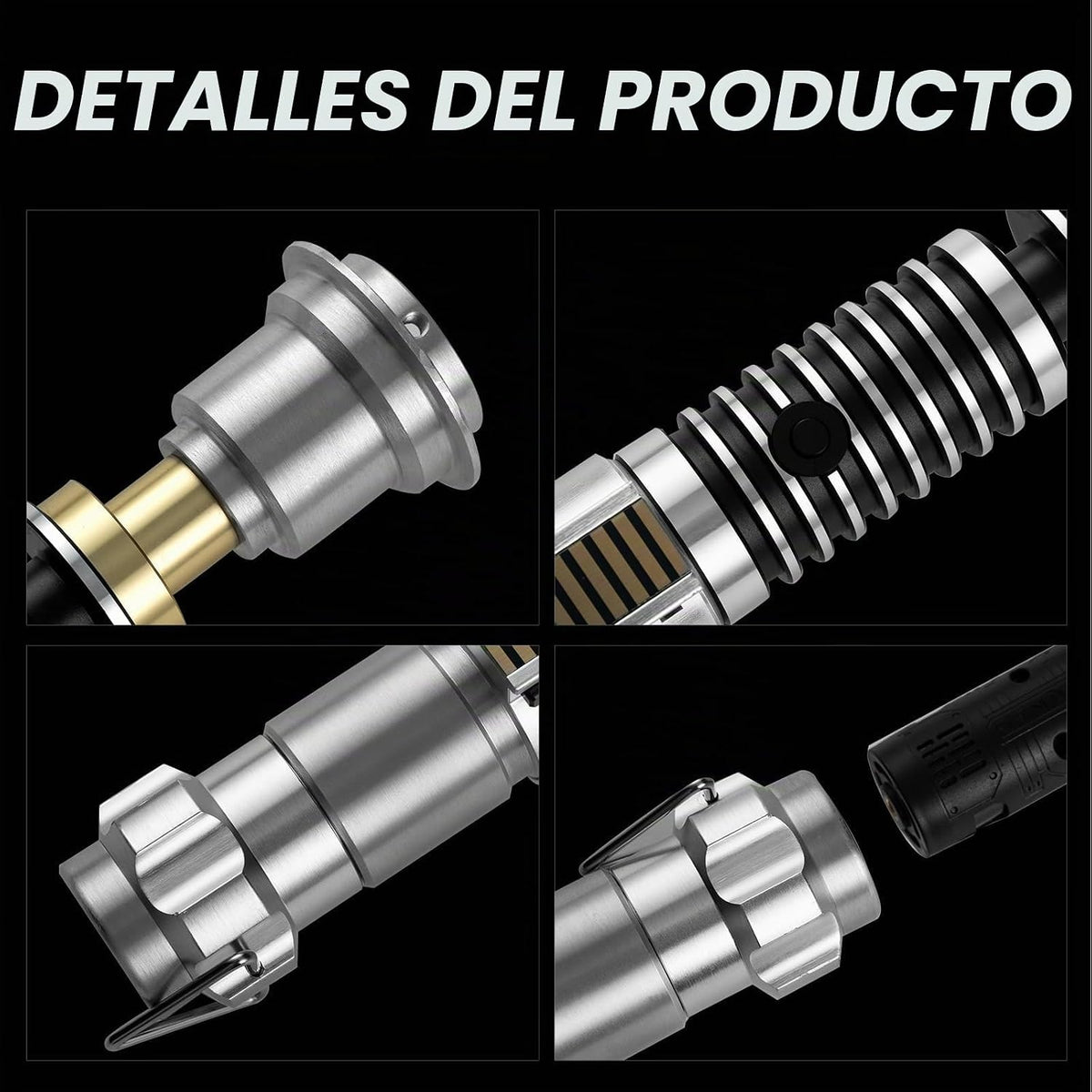 SaberLabs Lightsaber con Bluetooth App, Smooth Swing, Sound Fonts, Motion Control Light Saber para Adults, Cosplay