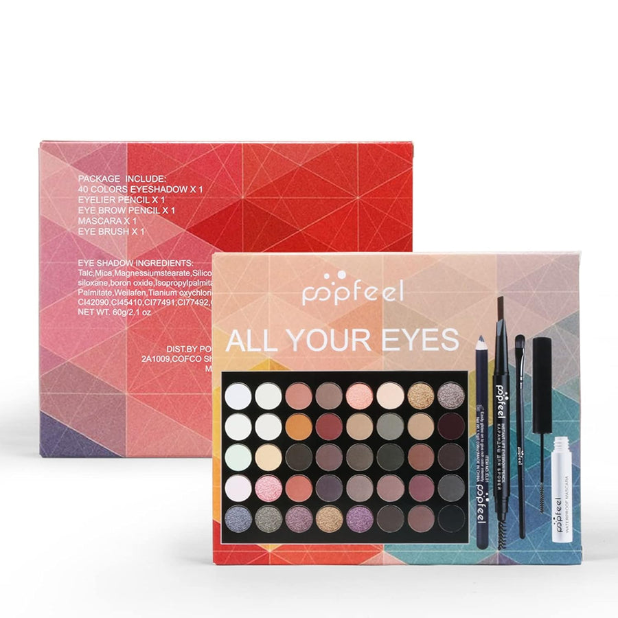 Pure Vie Kit de maquillaje todo en uno para vacaciones, set de rega...