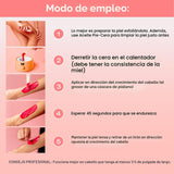 KoluaWax Kit de Cera Premium para Mujeres - Apto para Principiantes...