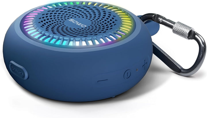 SOWO Altavoz Bluetooth de ducha impermeable \u2013 Pequeño altavoz...