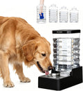 RIZZARI Dispensador de agua para mascotas por gravedad de 2.64 galones: sin