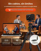 NearStream Cámara de transmisión VM20 Pro 4K, sensor de 1/2" 50MP, zoom