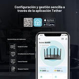 TP-Link Tri-Band BE9700 WiFi 7 Router Archer BE600 | 10G WAN\/LAN +...