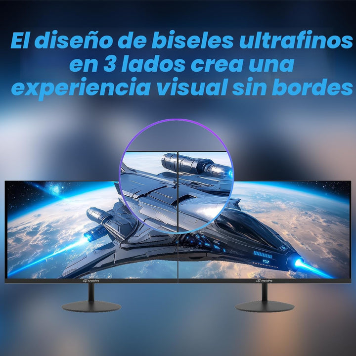 ArcticPro - Monitor para juegos de 22 pulgadas de 144 Hz, monitor d...
