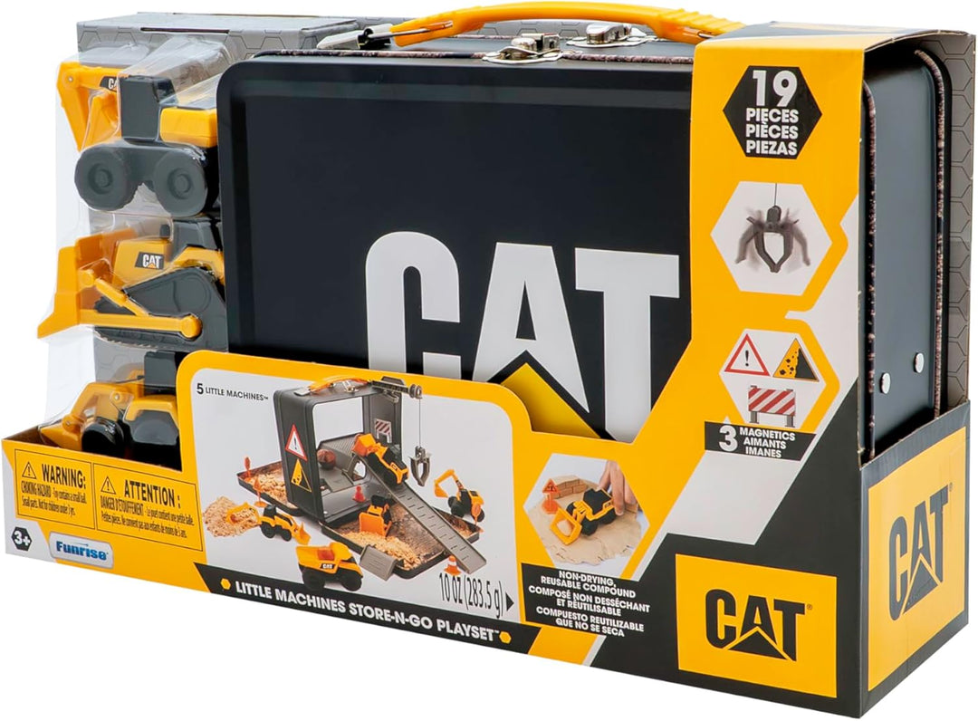 CAT Juguetes de construcción Store N Go Playset - La funda
