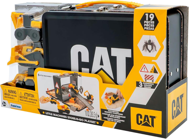 CAT Juguetes de construcción Store N Go Playset - La funda