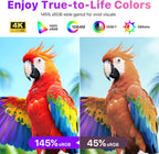 cocopar Monitor portátil de 15.6 pulgadas 4K UHD 60Hz 145% sRGB Mon...