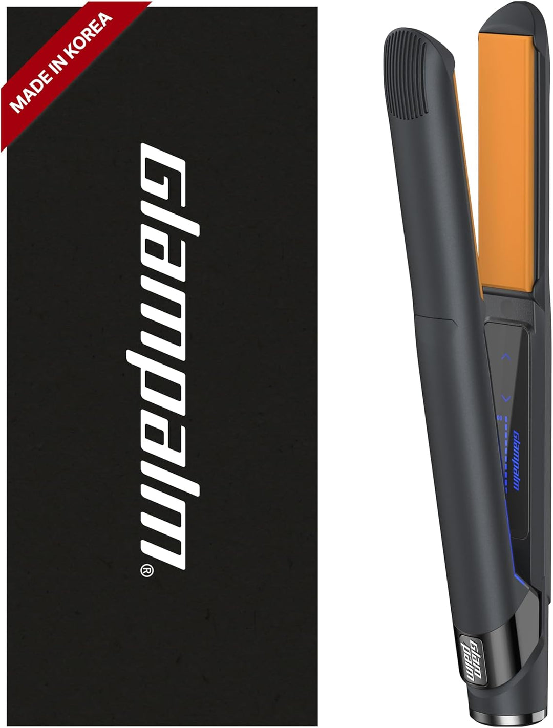 GLAMPALM GlamMuse GP201T - Plancha de cerámica de 1 pulgada con inf...
