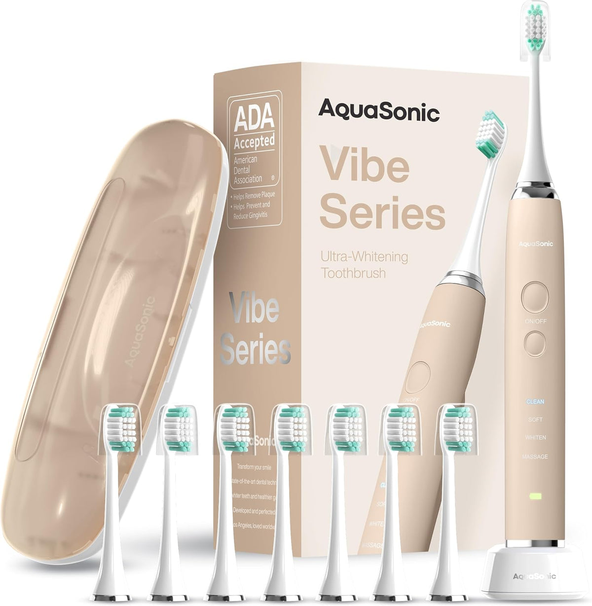 Aquasonic Vibe Luxe Special Edition Ultra-Whitening Cepillo de dientes