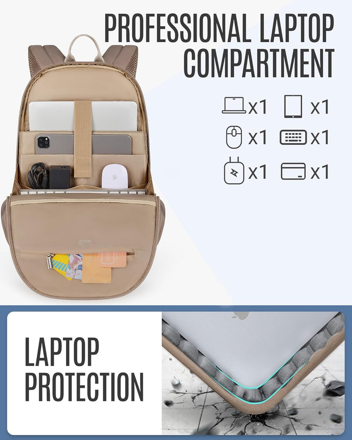 Mochila para laptop LIGHT FLIGHT, mochila para laptop para mujer, b...