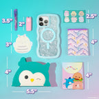 Squishmallows Original Mini Squish Squad Collection, Set de Papelería, Más de 750 Piezas