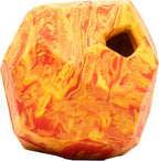 Ruffwear, Gnawt--Rock, juguete interactivo para perros, naranja salamandra