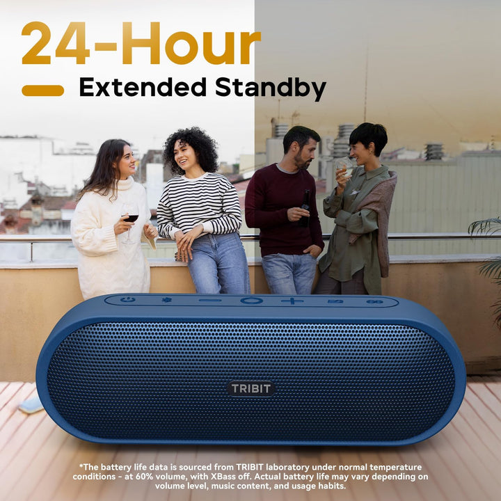 Tribit Altavoz Bluetooth portátil XSound Plus 2, altavoz inalámbric...