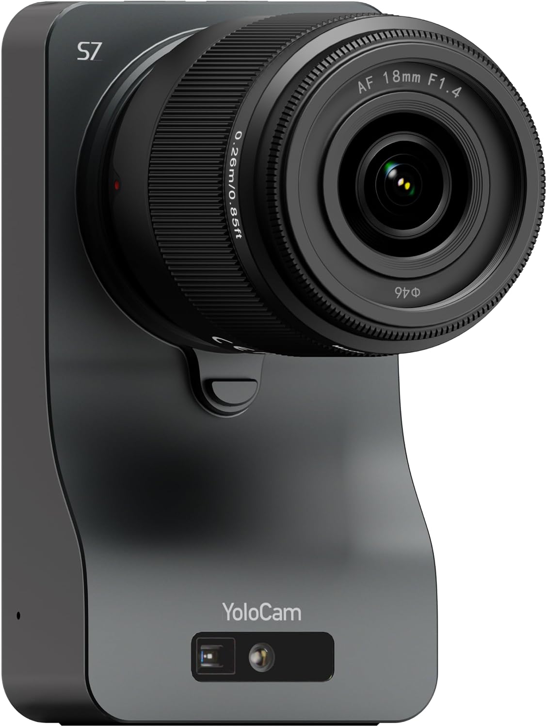 YOLOLIV YoloCam S7, cámara de transmisión 4K60 con lente MFT F1.4 de 0.709