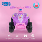 Peppa Pig - ATV de 6 V para niños con batería recargable