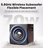 Edifier S355DB 2.1 Altavoces alimentados para estantería, audio de alta