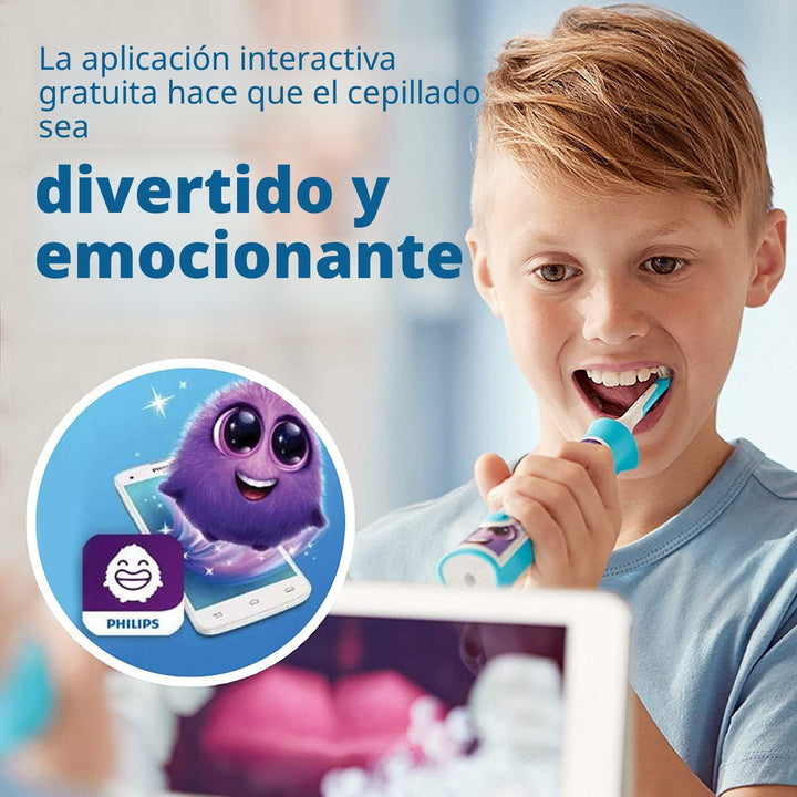 Cepillo dental eléctrico recargable con conexión a Bluetooth Philip...