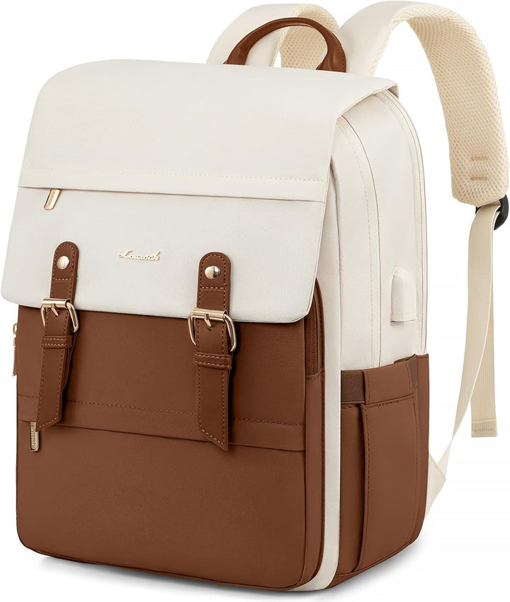 LOVEVOOK Mochila de viaje para computadora portátil para mujer, moc...