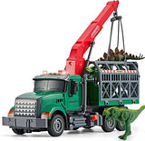 LerBao Juguetes de Camión de Transporte de Dinosaurios Grandes para...