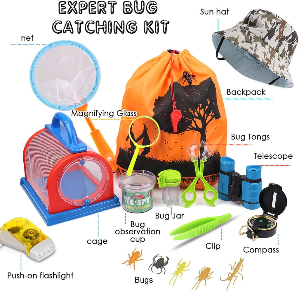 ESSENSON Kit explorador para exteriores y kit de atrapador de insectos