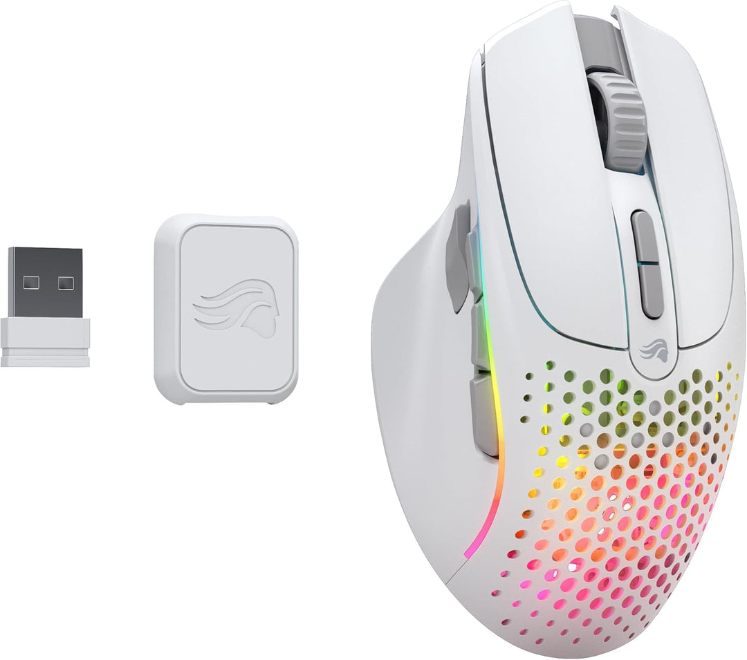 Glorious Gaming Model I 2 ratón inalámbrico para juegos - Híbrido 2...