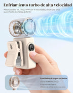 Hotsales Ventilador portátil con clip, mini ventilador de mano reca...