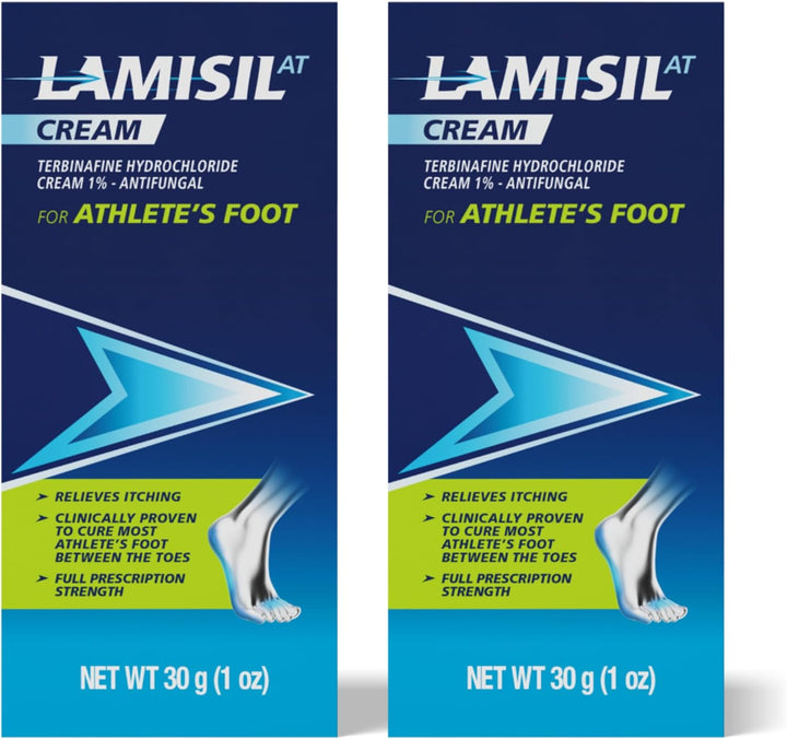 Lamisil Crema para pies de atleta, tratamiento de 1 semana, clorhid...