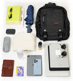 NICGID Bandoleras de hombro en el pecho, mochila para laptop, bolsa de mensajero cruzada para viajes al aire libre, hombres y mujeres