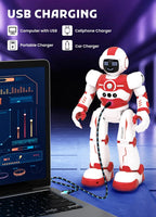EduCuties Juguetes robot para niños, control remoto programable, ju...