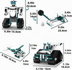 12 en 1 Robot Building Set con RC & APP para Boys Kids Age 8-14