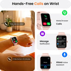 Fitpolo Reloj inteligente para mujer Android y iPhone, [pantalla HD de 1.8